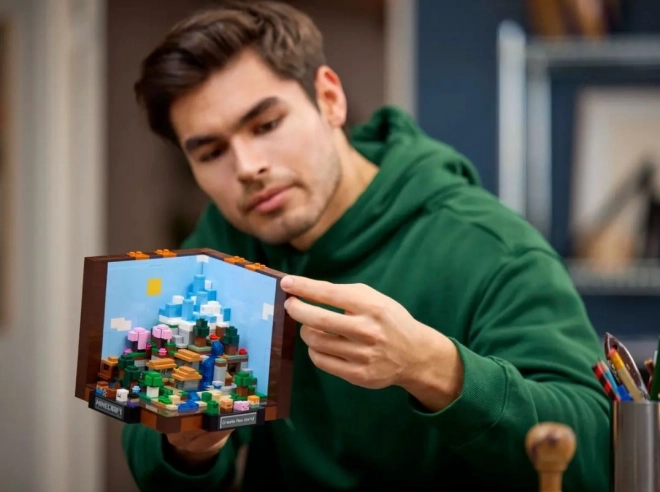 Lego Minecraft Építőasztal