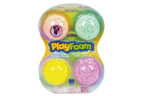 PlayFoam® Gyöngyös gyurma 4 színben