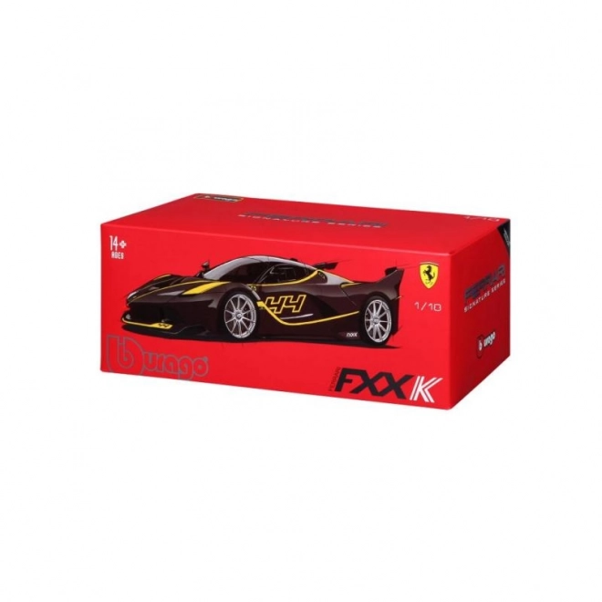 Bburago FERRARI Signature sorozat FXX K fekete modellautó