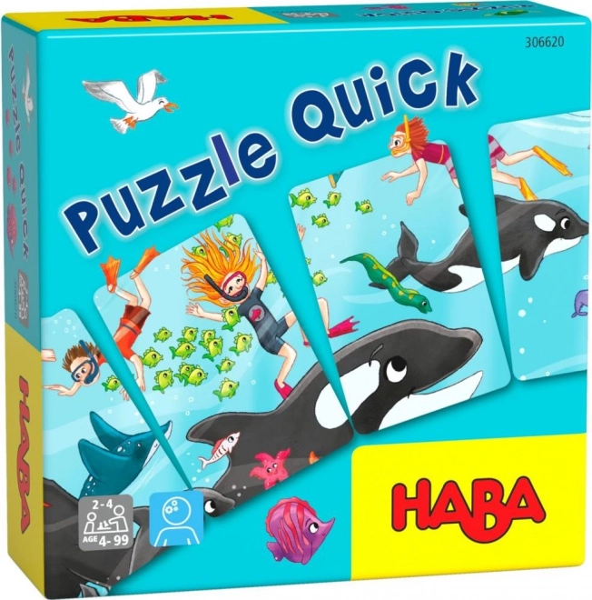 Gyors Puzzle társasjáték gyerekeknek