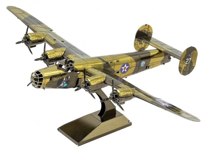 3D fém puzzle B-24 Liberator