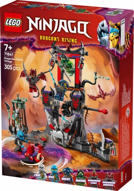 Ninjago viharfalva sárkányok