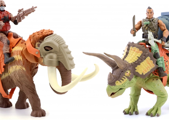Primal Clash: Dinoszaurusz Lovasok 25 cm