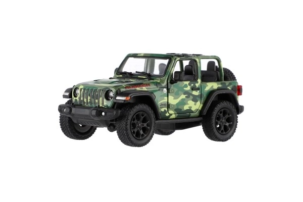 Jeep Wrangler Camo Edition autómodell - Kinsmart