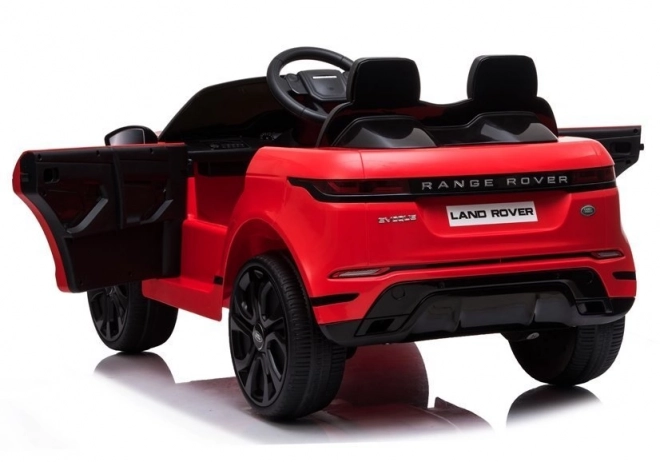 Akkumulátoros Range Rover Evoque gyermekautó piros