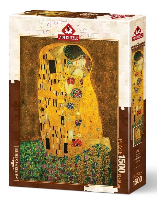 Puzzle Múzeum Sorozat: Csók 1500 darabos