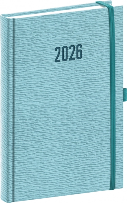 Dennapi Notique Rivoli 2026 világoskék 15 x 21 cm