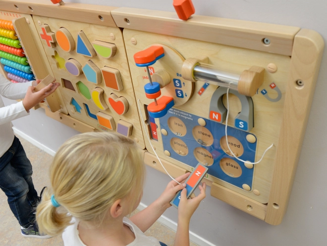 Masterkidz mágnesesség felfedezése - Montessori oktatási fali tábla