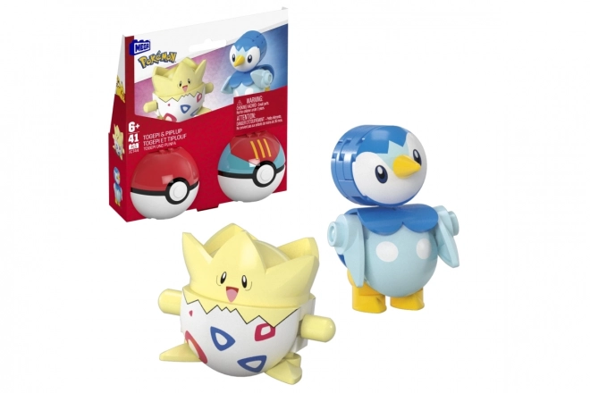 Mega Pokémon Pokéball - Piplup és Togepi