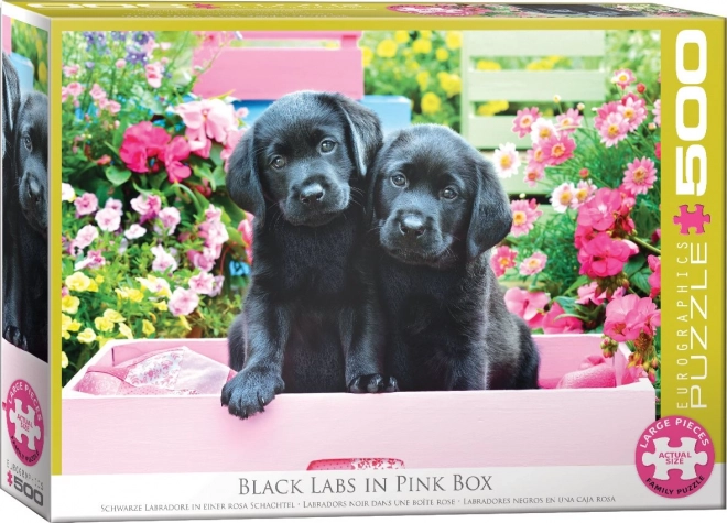 Labrador Retrievers puzzle XL 500 darab