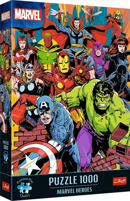 Marvel hősök puzzle 1000 darabos prémium minőség