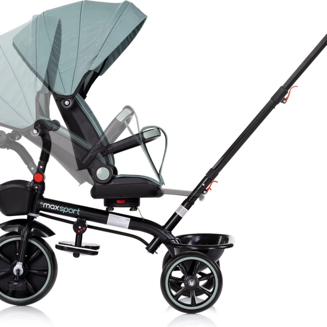 Chipolino Max Sport Basil 2 az 1-ben tetős tricikli