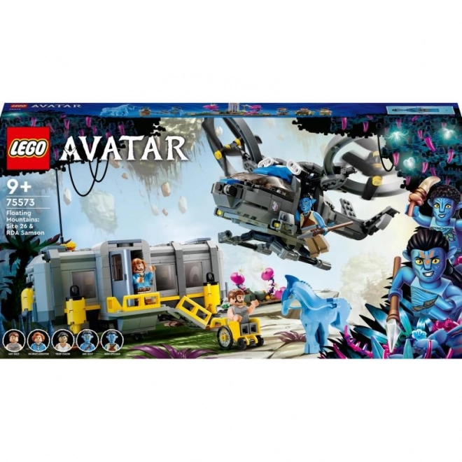 Lego Avatar Repülő Hegyek Állomás 26 és Samson ZPZ Játék Szett