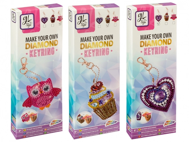 Készítsd el a saját kulcstartódat Diamond kövekkel