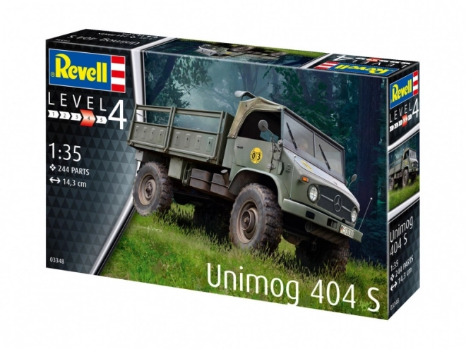 UNIMOG 404 S 1/35 jármű műanyag modell