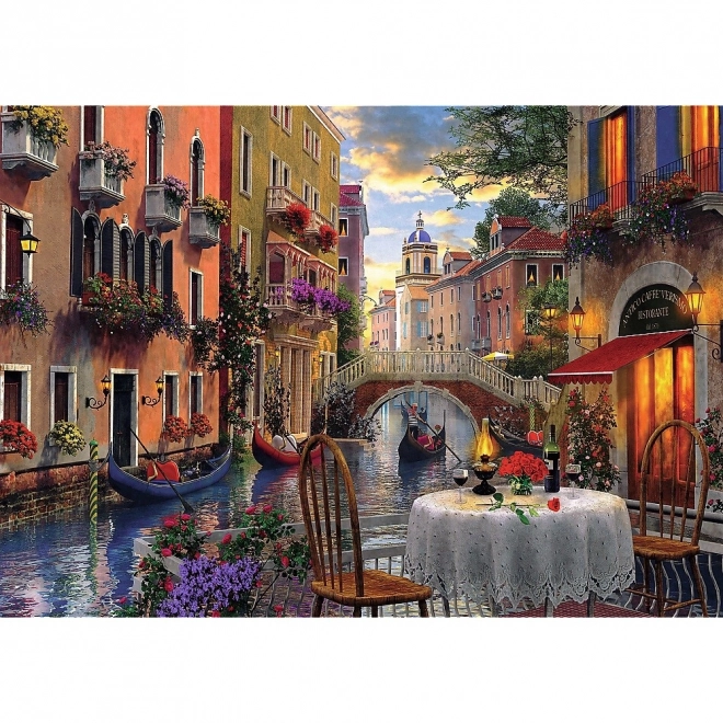 Romantikus vacsora puzzle - 6000 darabos