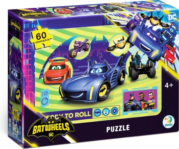 DODO Puzzle Batkerekek: Szórakoztató utazás 60 darabbal