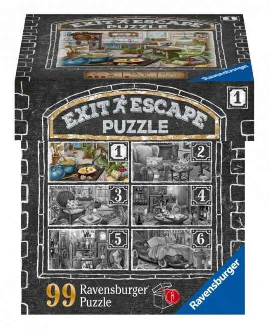 Ravensburger EXIT Puzzle: Kísérteties Kúria – Konyha