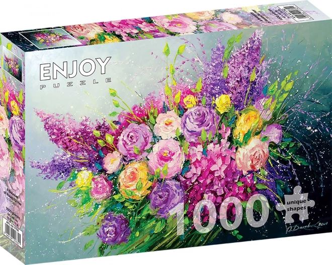 Enjoy puzzle rózsa csokor neki 1000 darabos