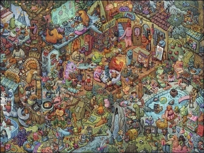 HEYE Puzzle Szórakozás a barátokkal 1500 darabos