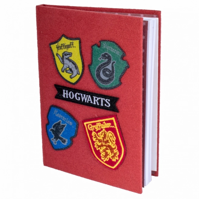 Harry Potter A5-ös füzet házak jeleivel