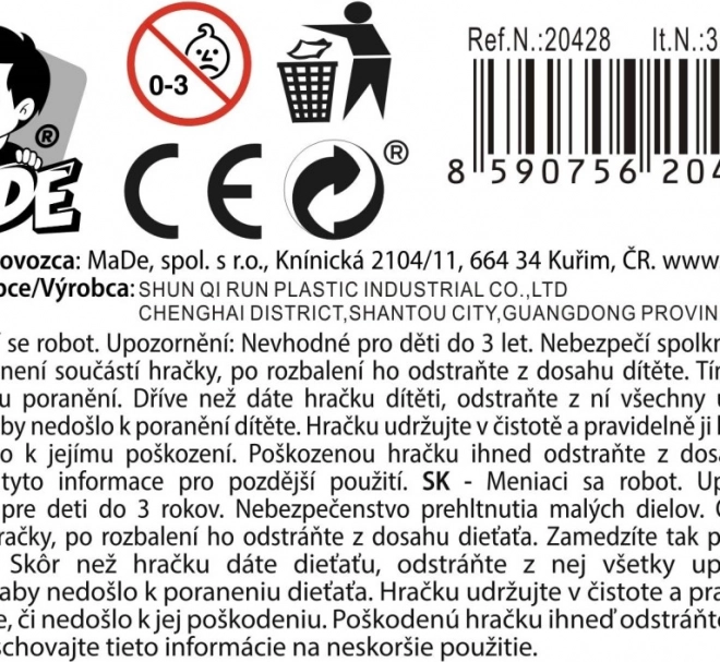 Gyerekeknek készült robot, ami autóvá változik