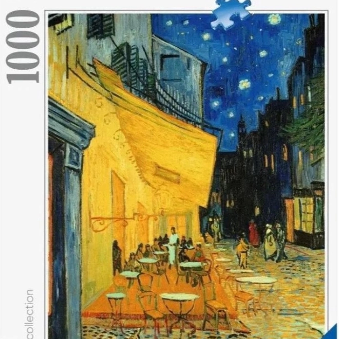 Puzzle Art Kollekció: Kávézó Terasza Éjszaka 1000 Darab