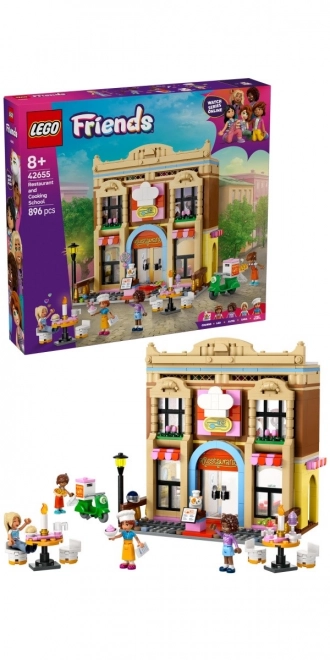 Lego Friends étterem és főzőiskola