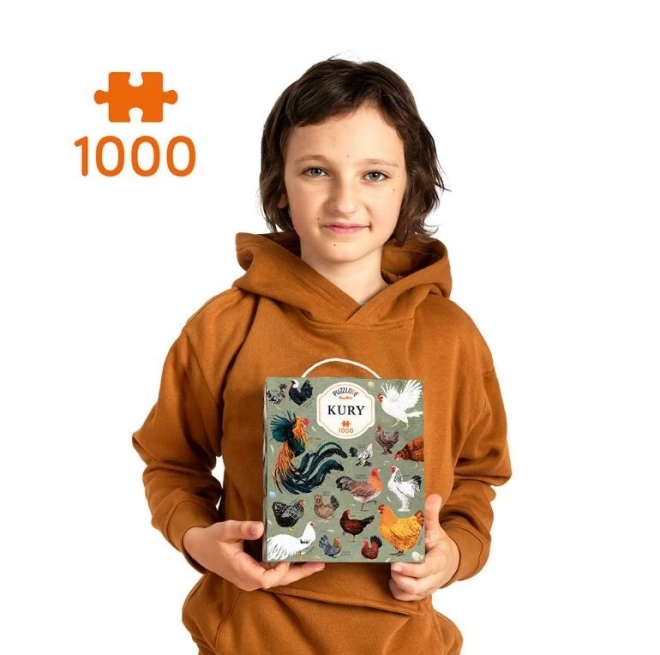 Puzzlove tyúkok 1000 darabos kirakós