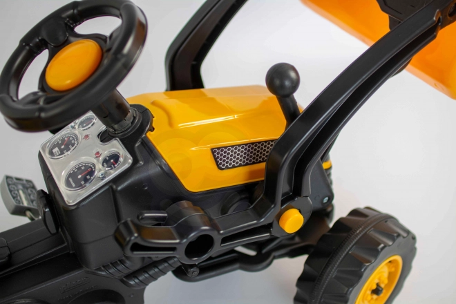 Pedálos traktor buldózerrel Woopie-tól