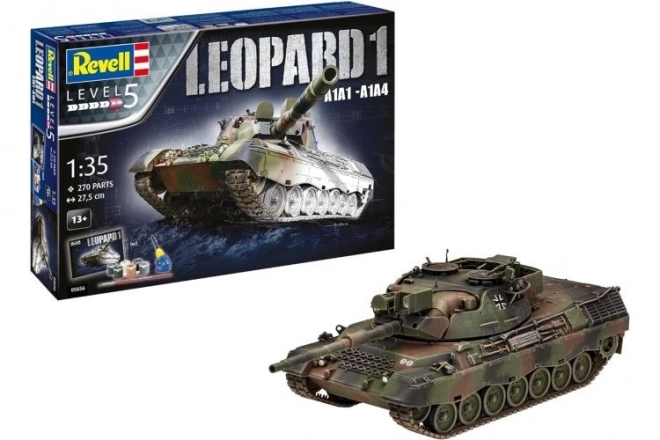 leopárd tank készlet 1/35