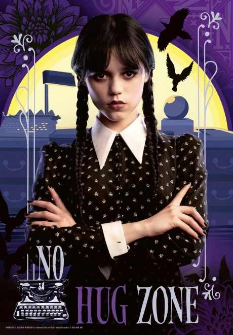 Wednesday Addams 300 darabos puzzle