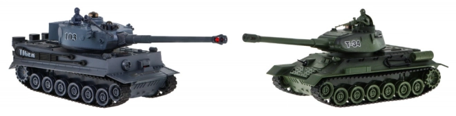 Két legendás tank, készen a csatára