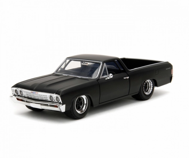 Gyors és dühös 1967 El Camino autó modell 1:24 méretarány