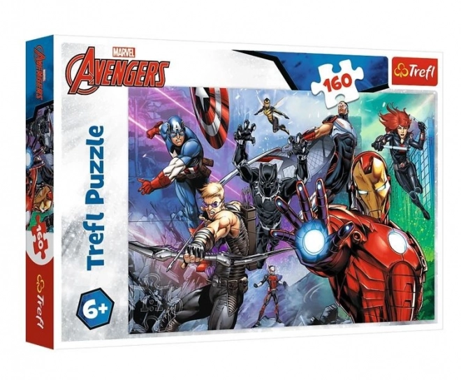 Marvel kalandorok 160 darabos puzzle