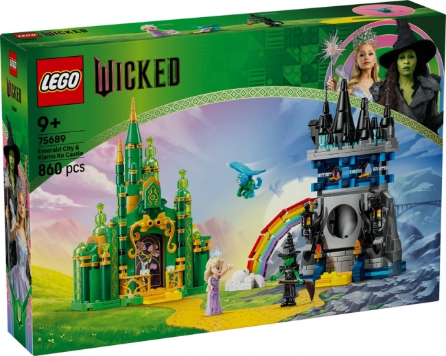 Lego Wicked: smaragdváros és a Kiamo Ko kastély építőkészlet