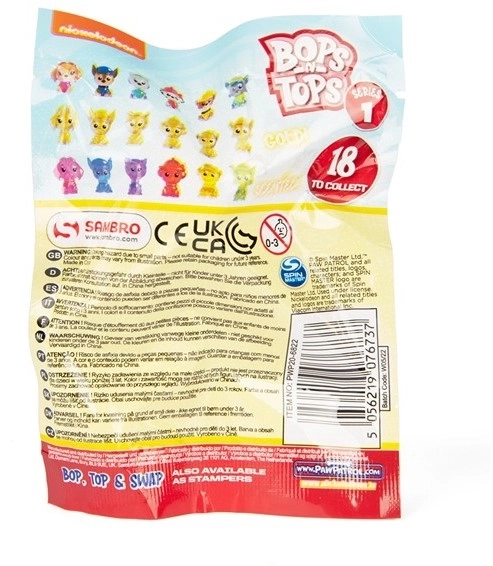 Paw Patrol gumifigurák meglepetéscsomagban
