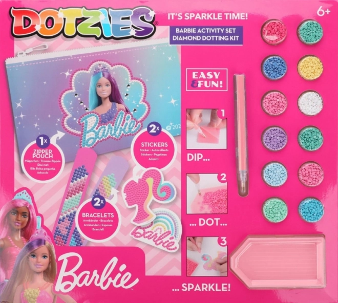 Diamond Dotz Barbie aktivitási készlet