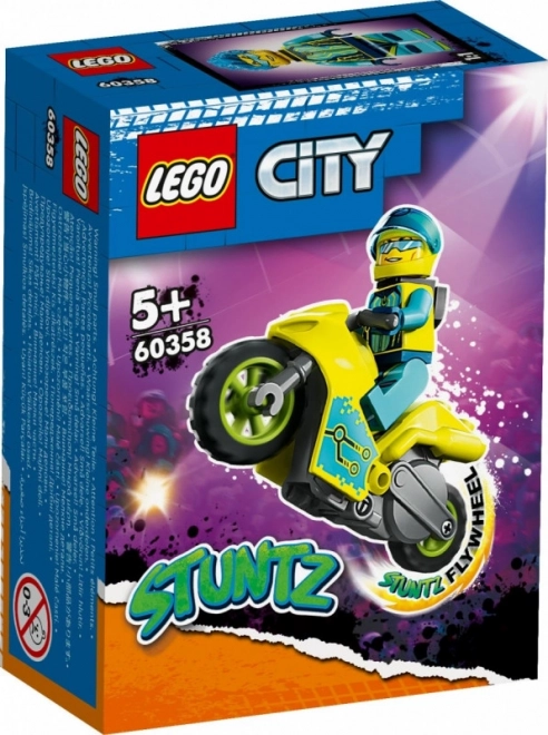 Cybermotorkerékpár Kaszkadőr LEGO City