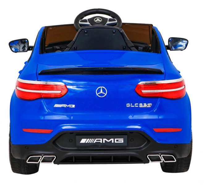Mercedes Benz GLC63S gyerekeknek Kék + távirányító + 4x4 meghajtás + MP3 LED + EVA + lassú indulás
