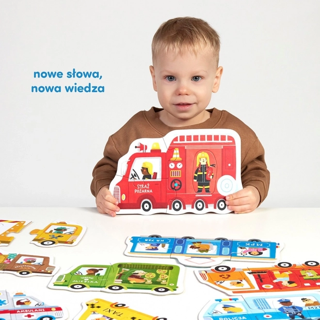 Első puzzle - Járművek
