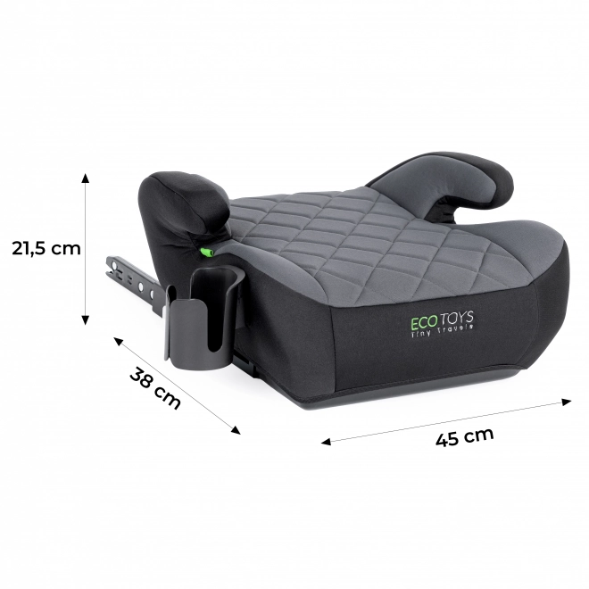 Gyermekek ISOFIX ülésalap i-SIZE pohártartóval 125-150 cm, ECOTOYS