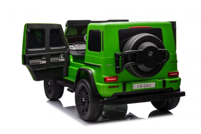 Mercedes G63 XXL zöld akkumulátoros autó 24V