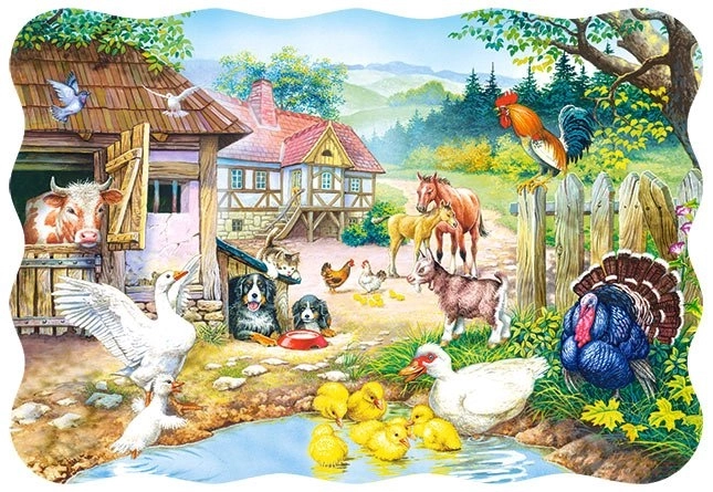 Castorland puzzle - Farm 30 darabos