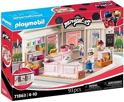 Miraculum Franciak Pékség Playmobil