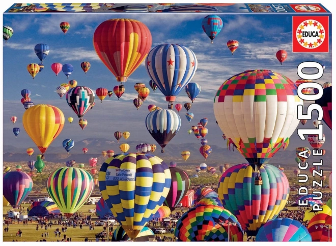 Hőlégballon Puzzle - 1500 Darabos Készlet