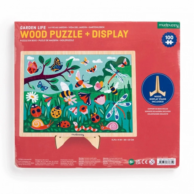 Mudpuppy fa puzzle kert élet 100 darabos