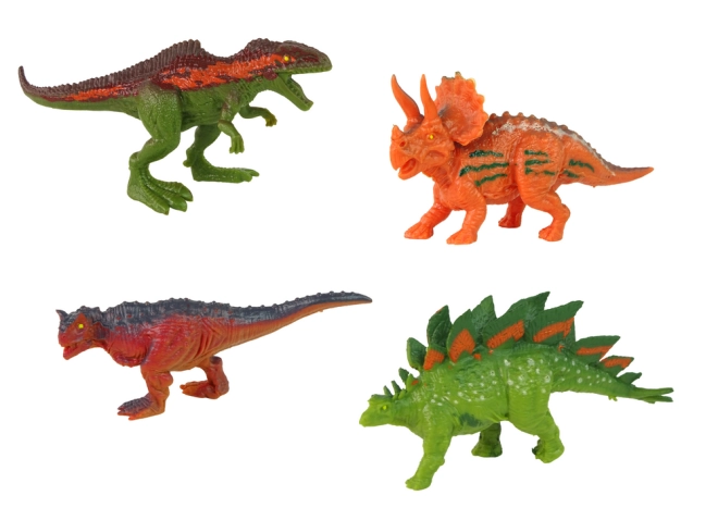 4 egyedi dinoszaurusz figura készlet