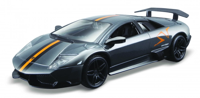 Bburago Lamborghini Murcielago LP 670-4 SV szürke modellautó 1:32