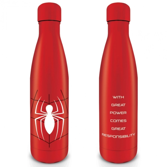 Rozsdamentes acél kulacs SPIDERMAN mintával, 540 ml